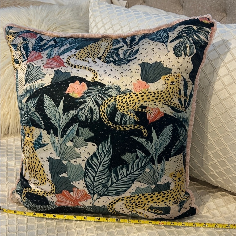 Leopard Print Decorative Pillow